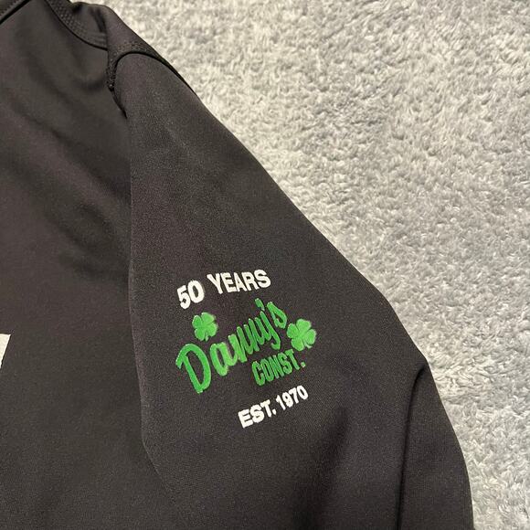 Carhartt Jacket Mens Small Rain Defender Full Zip Coat Black - Picture 3 of 9